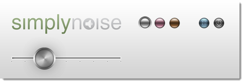 Simply Noise erbjuder just precis det: brus - vilket inte är så tokigt!
